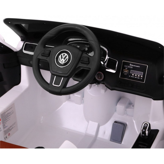 Volkswagen Touareg elektrické autíčko lakované prevedenie - Biele