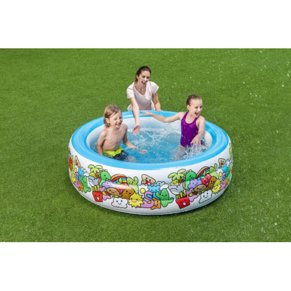 Detský nafukovací bazén 152x51 cm BESTWAY 51121