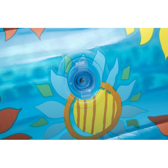 Nafukovací detský bazén 229 x 152 x 56 cm BESTWAY 54120 - kvetinky 