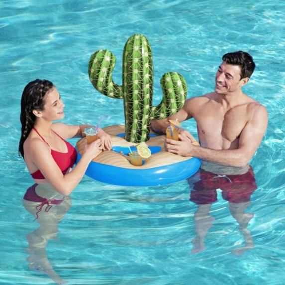 Plávajúci stojan na nápoje BESTWAY 43244 - kaktus