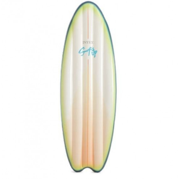 Nafukovacie lehátko 178 x 69 cm INTEX SURFS UP - biele