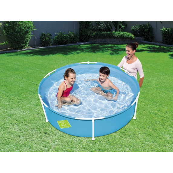 Detský bazén s kovovou konštrukciou Splash & Play 152 x 38 cm BESTWAY 56283