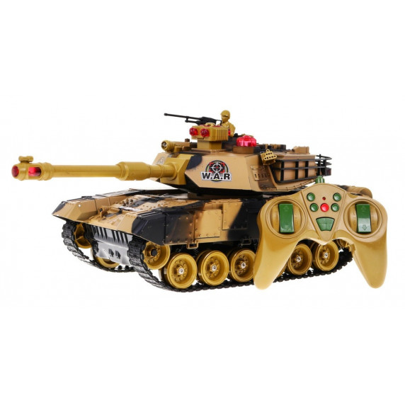 RC Tank na diaľkové ovládanie 1:18 Inlea4Fun WAR TANK - camouflage