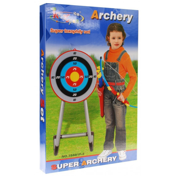 Detská kuša s terčom Inlea4Fun Super Archery