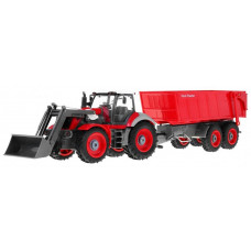 RC Traktor s prívesom na diaľkové ovládanie Inlea4Fun FARM TRAKTOR - červený Preview