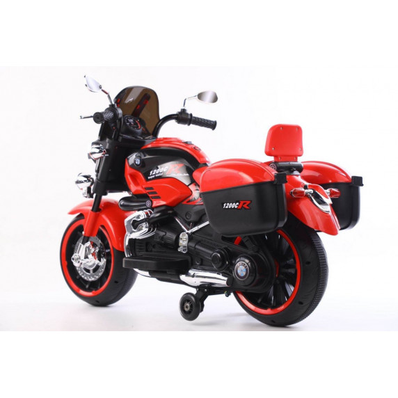 Detská elektrická motorka 1200CR Inlea4Fun SUPER MOTO - červená