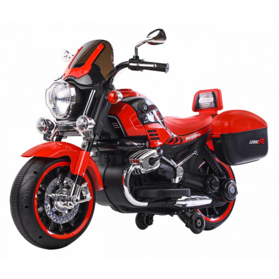 Detská elektrická motorka 1200CR Inlea4Fun SUPER MOTO - červená