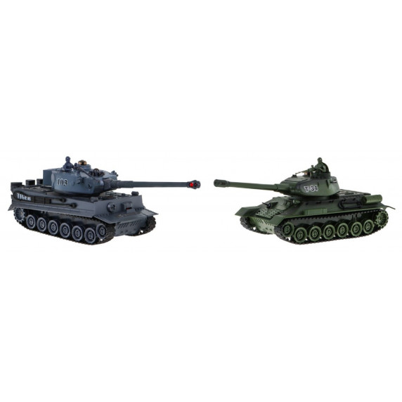 RC Sada Tankov T-34 a Tiger 1:28