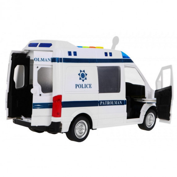 Policajné auto Inlea4Fun City Service 22 cm