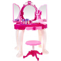 Detský toaletný stolík so zrkadlom Inlea4Fun GLAMOR MIRROR 