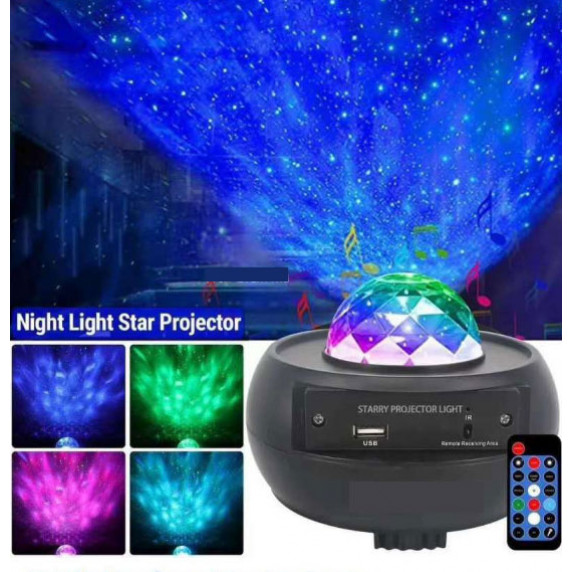 Projektor LED hviezdičkový