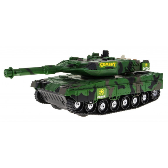 Tank Inlea4Fun Main Tank Combat - zelený maskovaný
