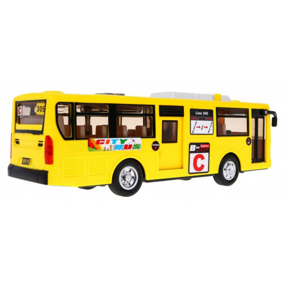 Detský autobus Inlea4Fun CITYBUS - žltý