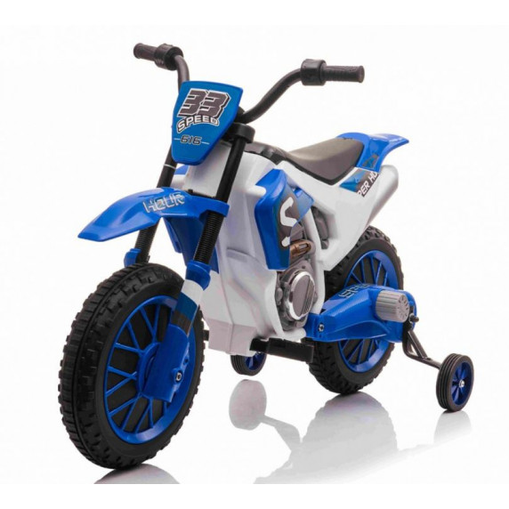 Elektrická motorka Inlea4Fun Cross Super Speed - modrá