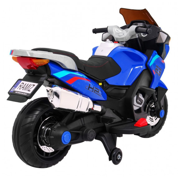Detská elektrická motorka Inlea4Fun Sport Tourism - modrá