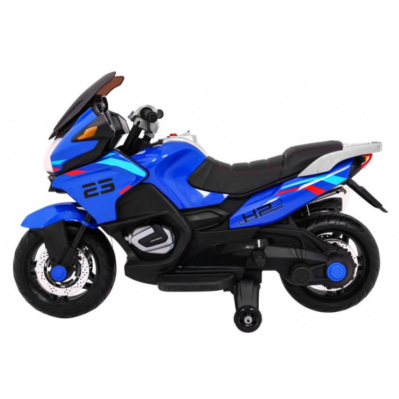 Detská elektrická motorka Inlea4Fun Sport Tourism - modrá