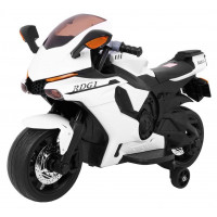 Elektrická motorka R1 Superbike - biela 