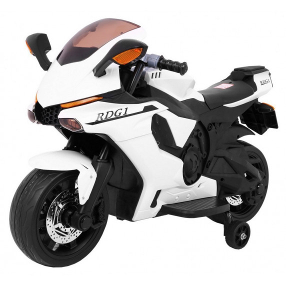 Elektrická motorka R1 Superbike - biela