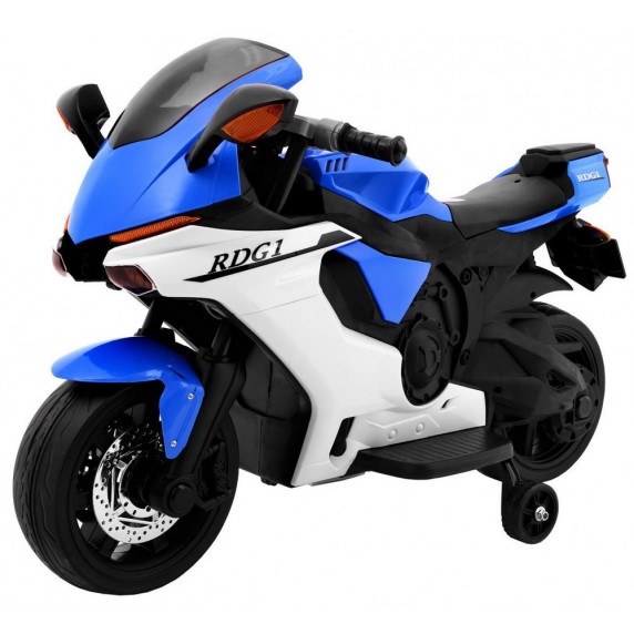 Elektrická motorka R1 Superbike - modrá