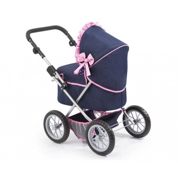 Detský kočík 67x41x68 cm REIG trendy luxus - Modro-ružový