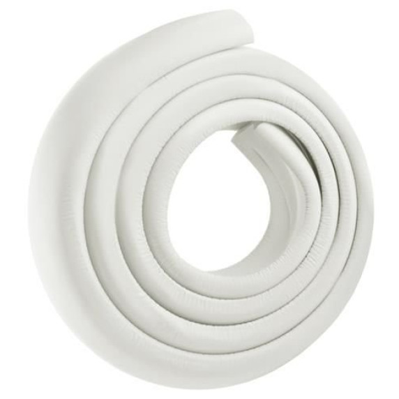 Penová páska na na ochranu rohov nábytku 200 cm - biela