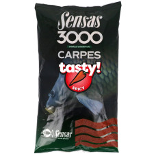 Krmítková zmes 3000 Carp Tasty Spicy 1 kg Sensas 40761 Preview