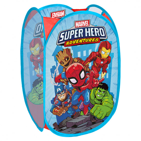 Detský skladací kôš na hračky Avengers Super Hero