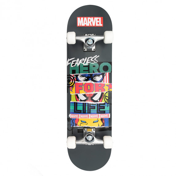 Drevený skateboard 79 x 20 x 10 cm MARVEL Fearless