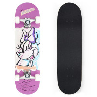 Drevený skateboard 79 x 20 x 10 cm DISNEY Minnie Mouse - ružový 