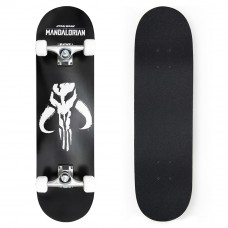 Drevený skateboard 79 x 20 x 10 cm STAR WARS Mandalorian Logo Preview