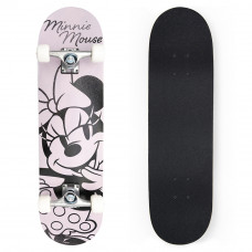 Drevený skateboard 79 x 20 x 10 cm DISNEY Minnie Mouse - sivý Preview