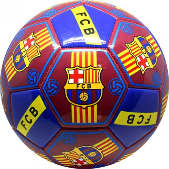 Futbalová lopta SPARTAN FC Barcelona All Logos