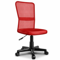 Detská otočná stolička TRESKO RS-061 - červená 