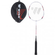 Badmintonová raketa WISH Steeltec 9, červená Preview